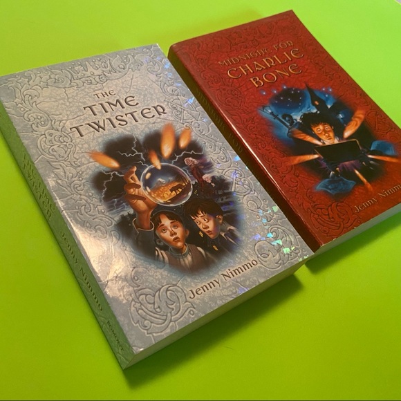 Set of 2 Books Midnight for Charlie Bone + Sequel Jenny Nimmo YA Novels Series - Picture 3 of 6